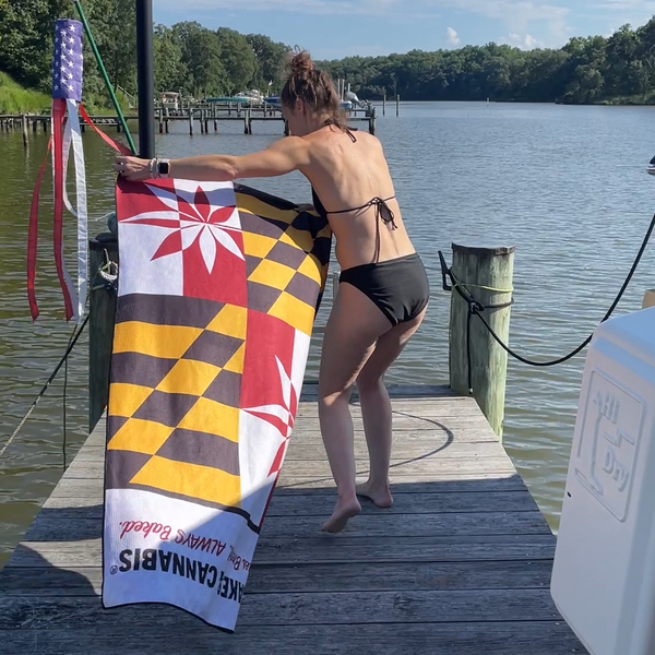 Sand-free Beach Towel
